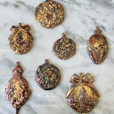 Redesign with Prima Redesign - Mould - Shimmering Holiday Ornaments