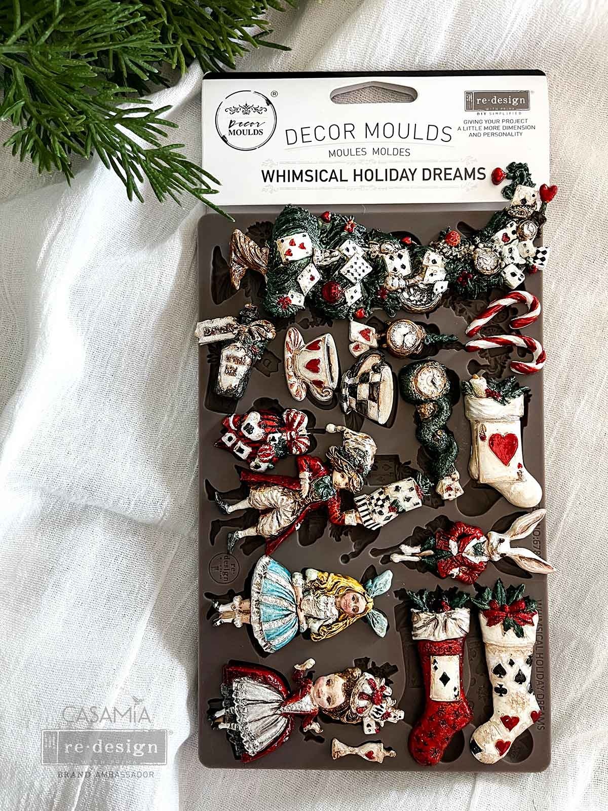 Redesign with Prima Redesign - Mould - Whimsical Holiday Dreams