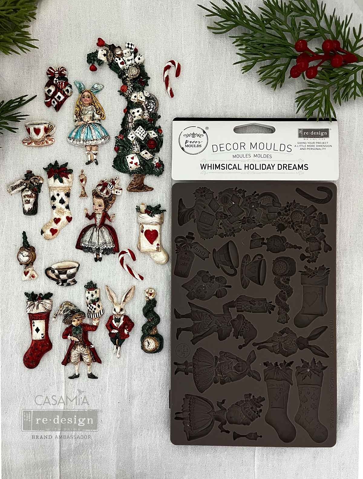 Redesign with Prima Redesign - Mould - Whimsical Holiday Dreams