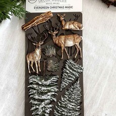Redesign with Prima Redesign - Mould - Evergreen Christmas Magic