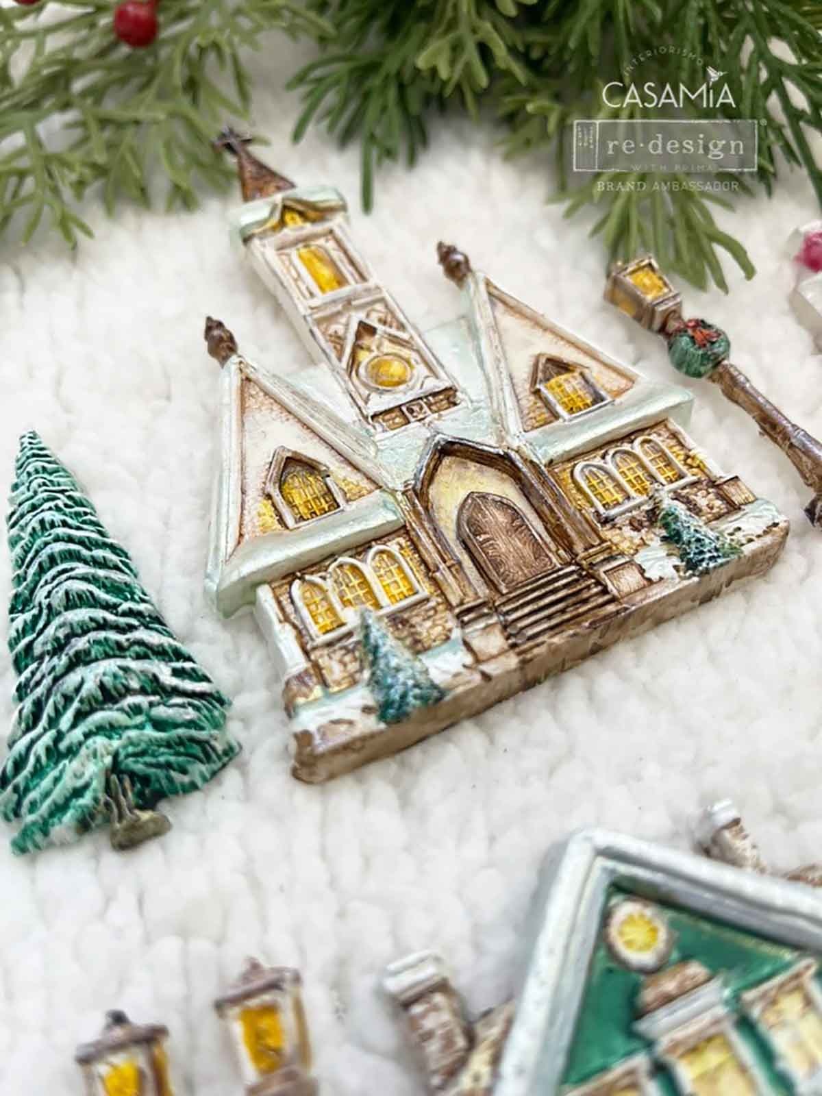 Redesign with Prima Redesign - Mould - Christmas Village