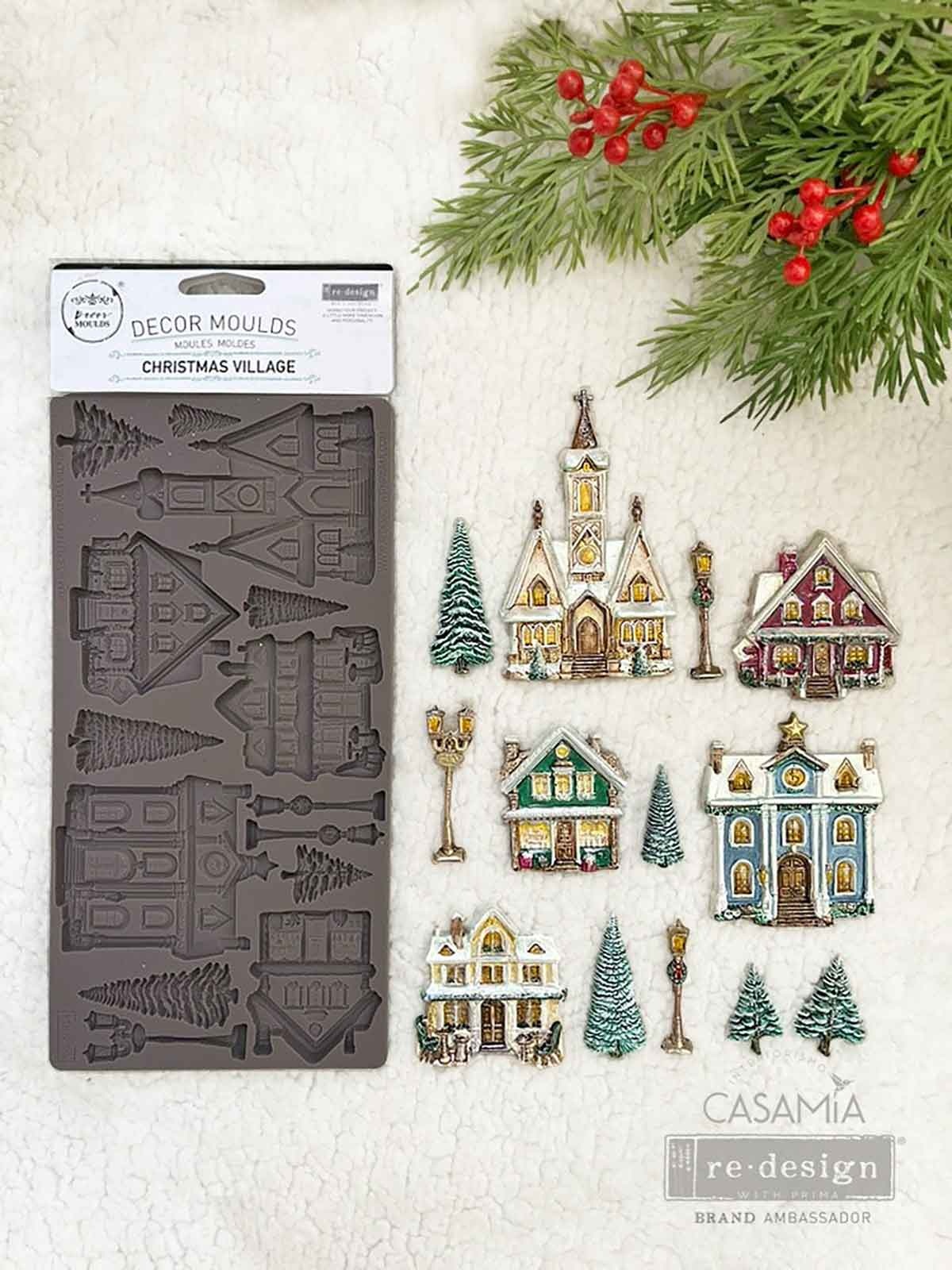 Redesign with Prima Redesign - Mould - Christmas Village