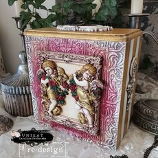 Redesign with Prima Redesign - Mould -  Angelic Floral Noel