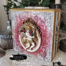 Redesign with Prima Redesign - Mould -  Angelic Floral Noel