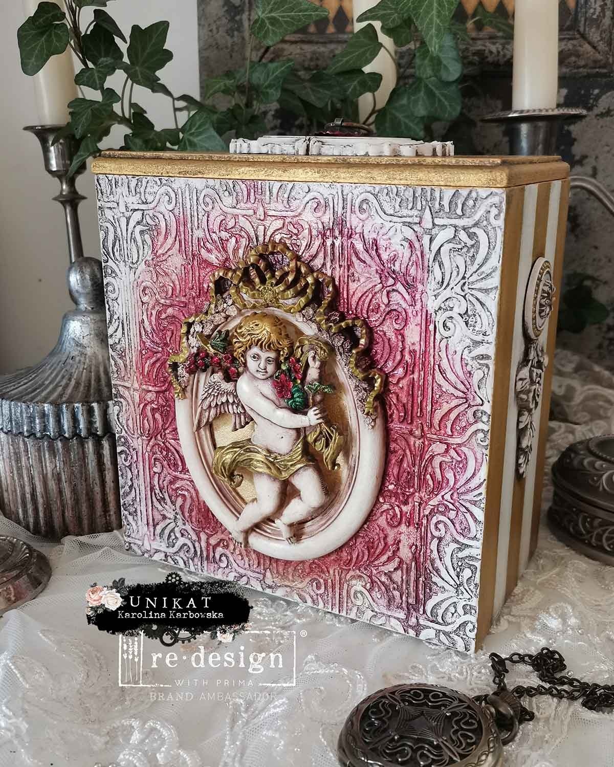 Redesign with Prima Redesign - Mould -  Angelic Floral Noel