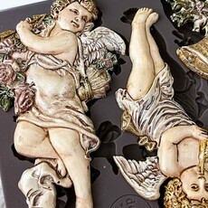 Redesign with Prima Redesign - Mould -  Angelic Floral Noel