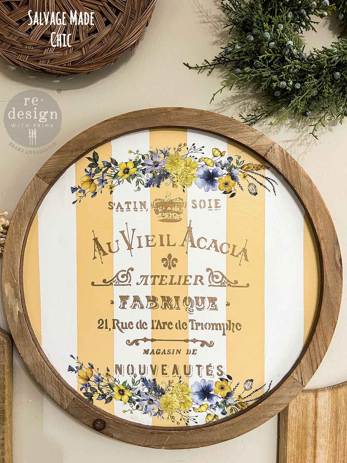 Redesign with Prima Redesign - Decor Stencil - Satin Soie - M