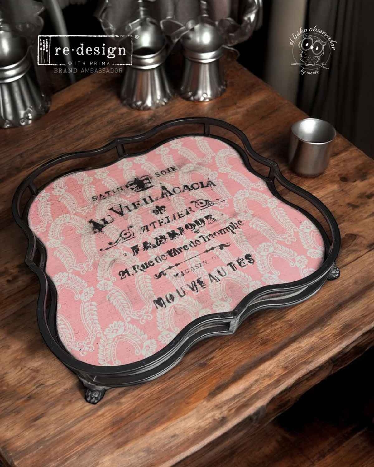 Redesign with Prima Redesign - Decor Stencil - Satin Soie - M