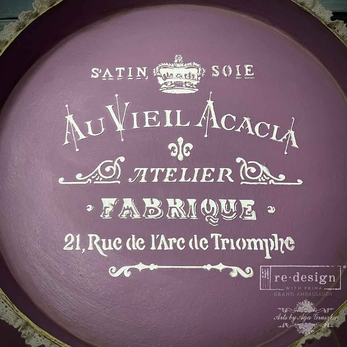 Redesign with Prima Redesign - Decor Stencil - Satin Soie - M