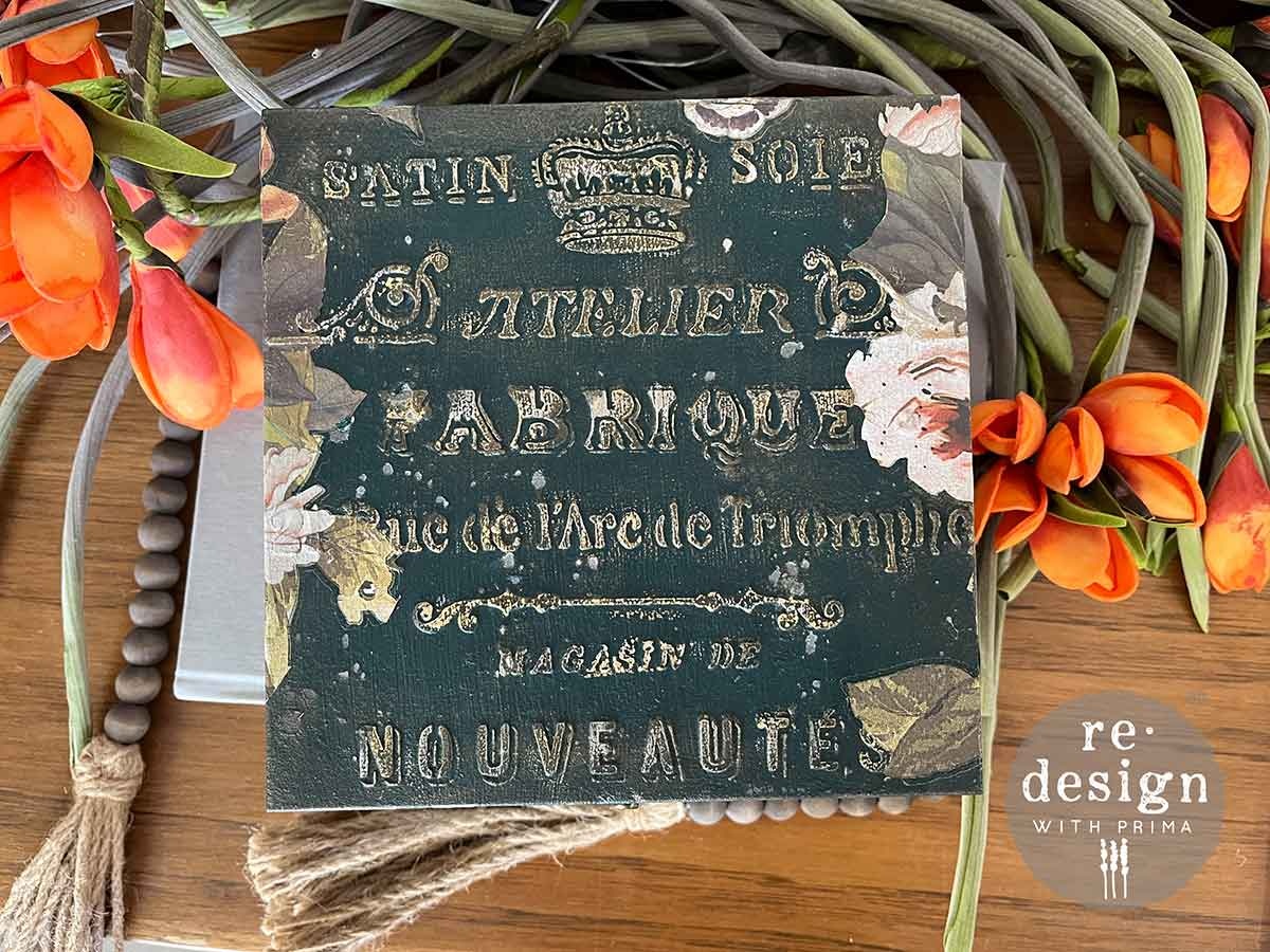 Redesign with Prima Redesign - Decor Stencil - Satin Soie - M