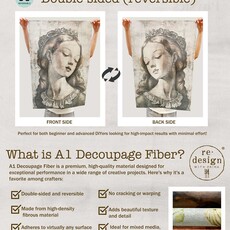 Redesign with Prima Redesign - Decoupage Fiber Paper A1 - Whispering Windfall