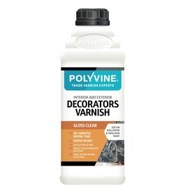 Polyvine Decorators Varnish - GLOSS-1L - ENG