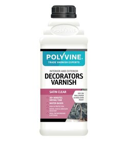 Polyvine Decorators Varnish - SATIN-1L - ENG