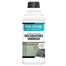 Polyvine Polyvine - Decorators Varnish - Dead Flat - ENG -1L