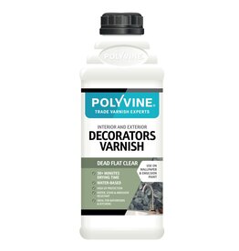 Polyvine Decorators Varnish - Dead Flat-1L - ENG