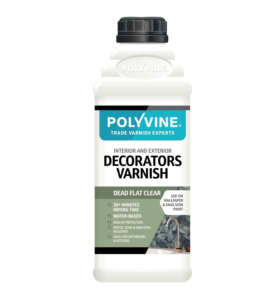 Polyvine Polyvine - Decorators Varnish - Dead Flat - ENG -1L