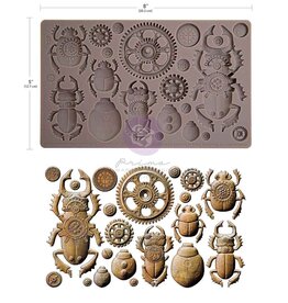 Redesign with Prima Redesign - Mould - Steampunk Beetles (Finnabair)