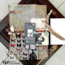Redesign with Prima Redesign - Decoupage Rice A3 - Southampton Butterflies (Finnabair)