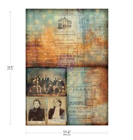 Redesign with Prima Redesign - Decoupage Rice A3 - Chestnut Street (Finnabair)