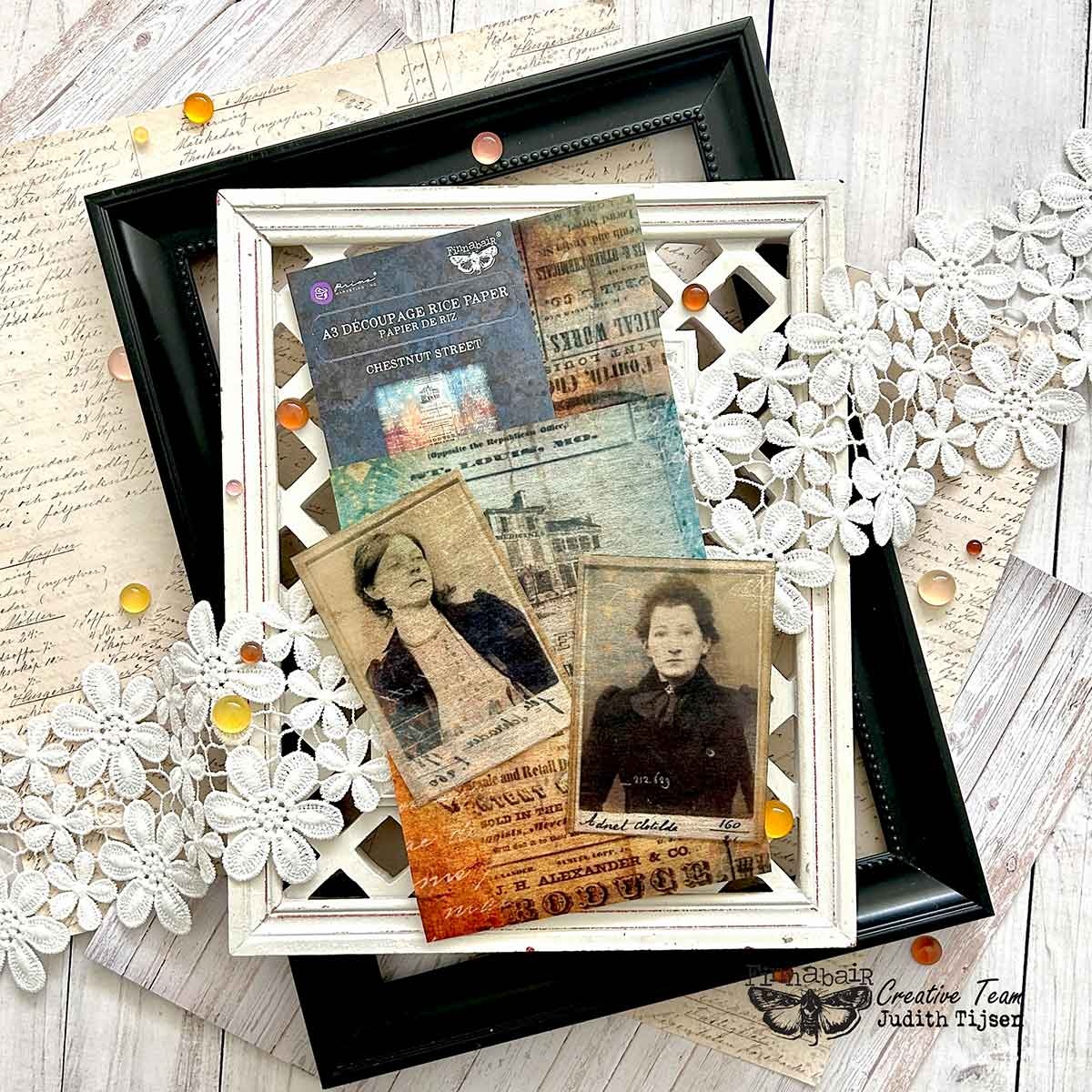 Redesign with Prima Redesign - Decoupage Rice A3 - Chestnut Street (Finnabair)