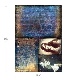Redesign with Prima Redesign - Decoupage Rice A3 - Nightdreaming (Finnabair)