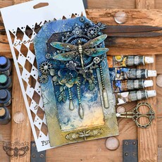 Redesign with Prima Redesign - Decoupage Rice A3 - Nightdreaming (Finnabair)