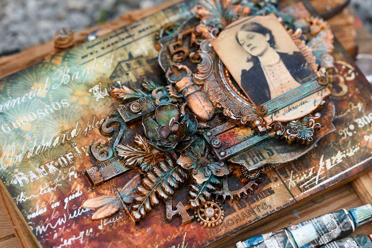 Redesign with Prima Redesign - Decor Stencil SET - Old Pages - 3pcs