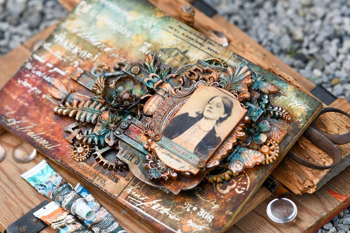 Redesign with Prima Redesign - Decor Stencil SET - Old Pages - 3pcs