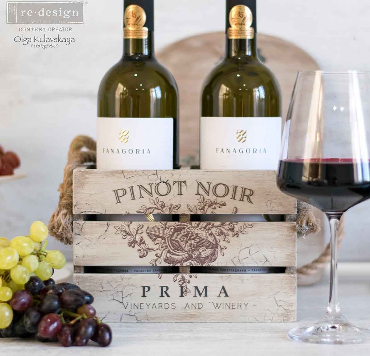 Redesign with Prima Redesign - Decor Transfer - Wine
