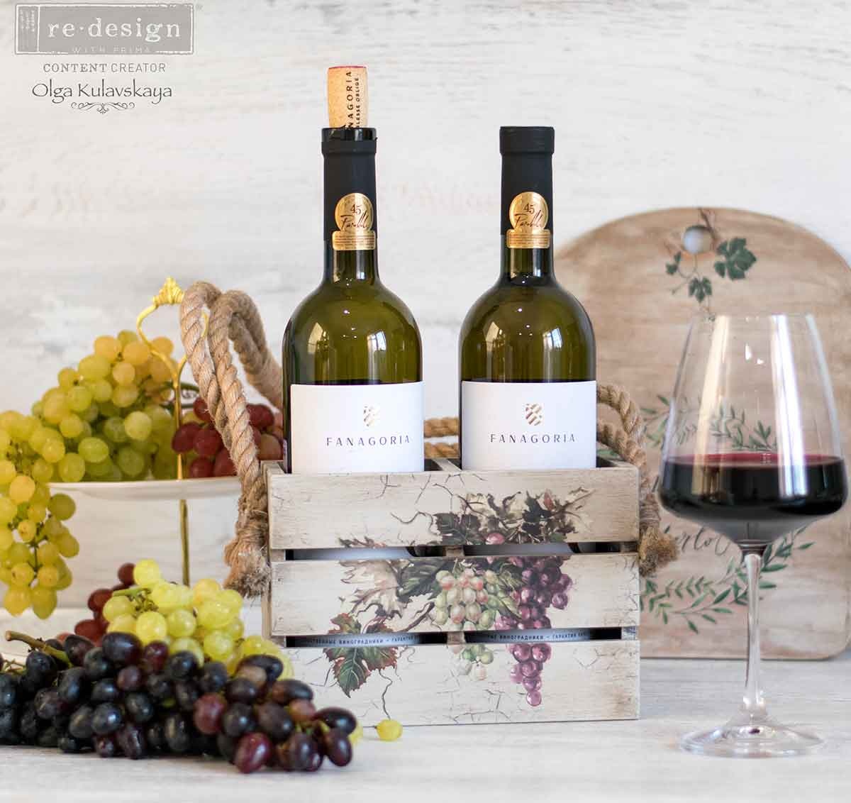 Redesign with Prima Redesign - Decor Transfer - Wine