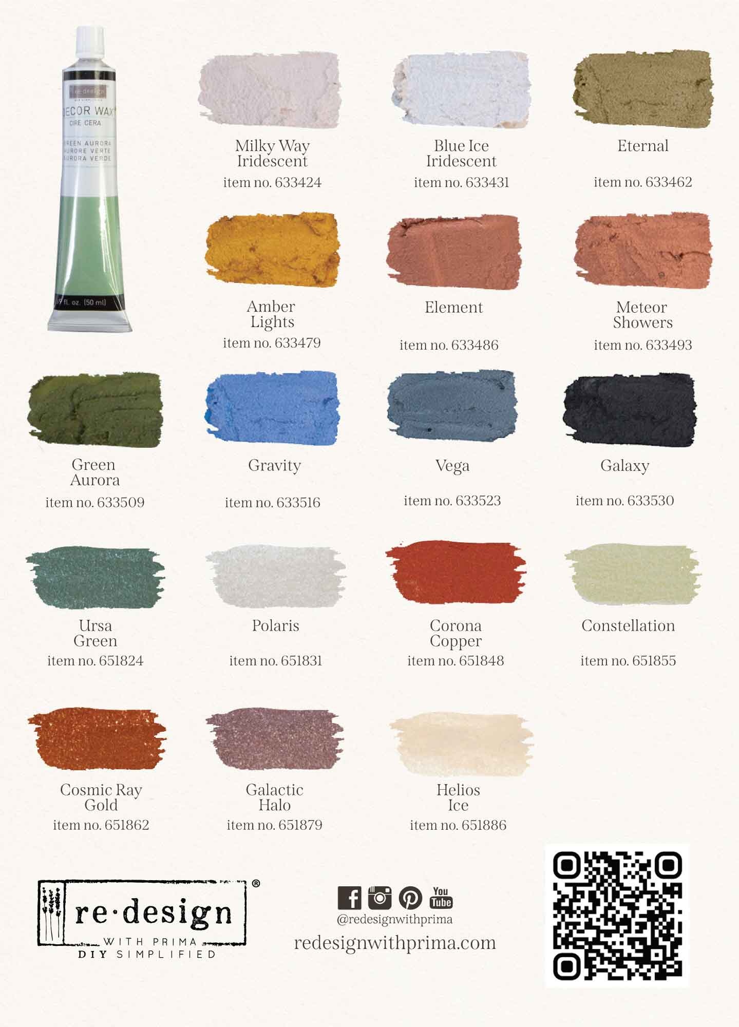 Redesign with Prima Redesign - Decor Wax - Meteor Showers - 50ml