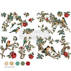 Redesign with Prima Redesign - Decor Transfer 24x35 - Rosette Aviary