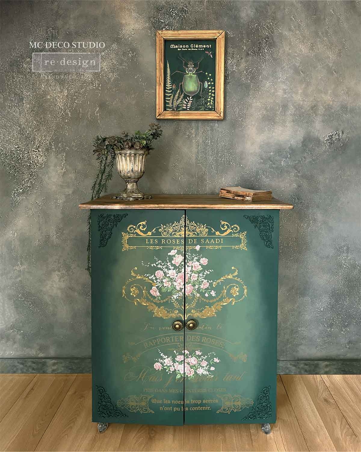 Redesign with Prima Redesign - Decor Transfer- Les Roses (KACHA)