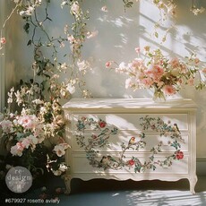 Redesign with Prima Redesign - Decor Transfer 24x35 - Rosette Aviary