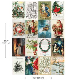 Redesign with Prima Redesign - Decor Transfer A4 - Season s Greetings From The Past