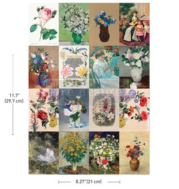 Redesign with Prima Redesign - Decor Transfer A4  - Floral Ambiance
