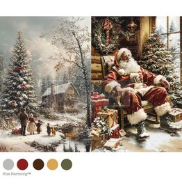 Redesign with Prima Redesign - Decoupage Fiber A4 - Silent Night Stories