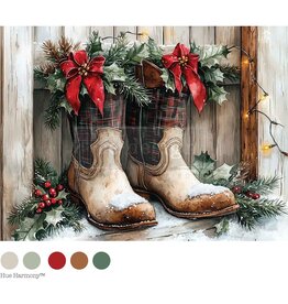 Redesign with Prima Redesign - Decoupage Fiber A4 - Farmhouse Noel