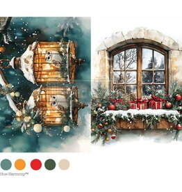 Redesign with Prima Redesign - Decoupage Fiber A4 - Noel Night Owl