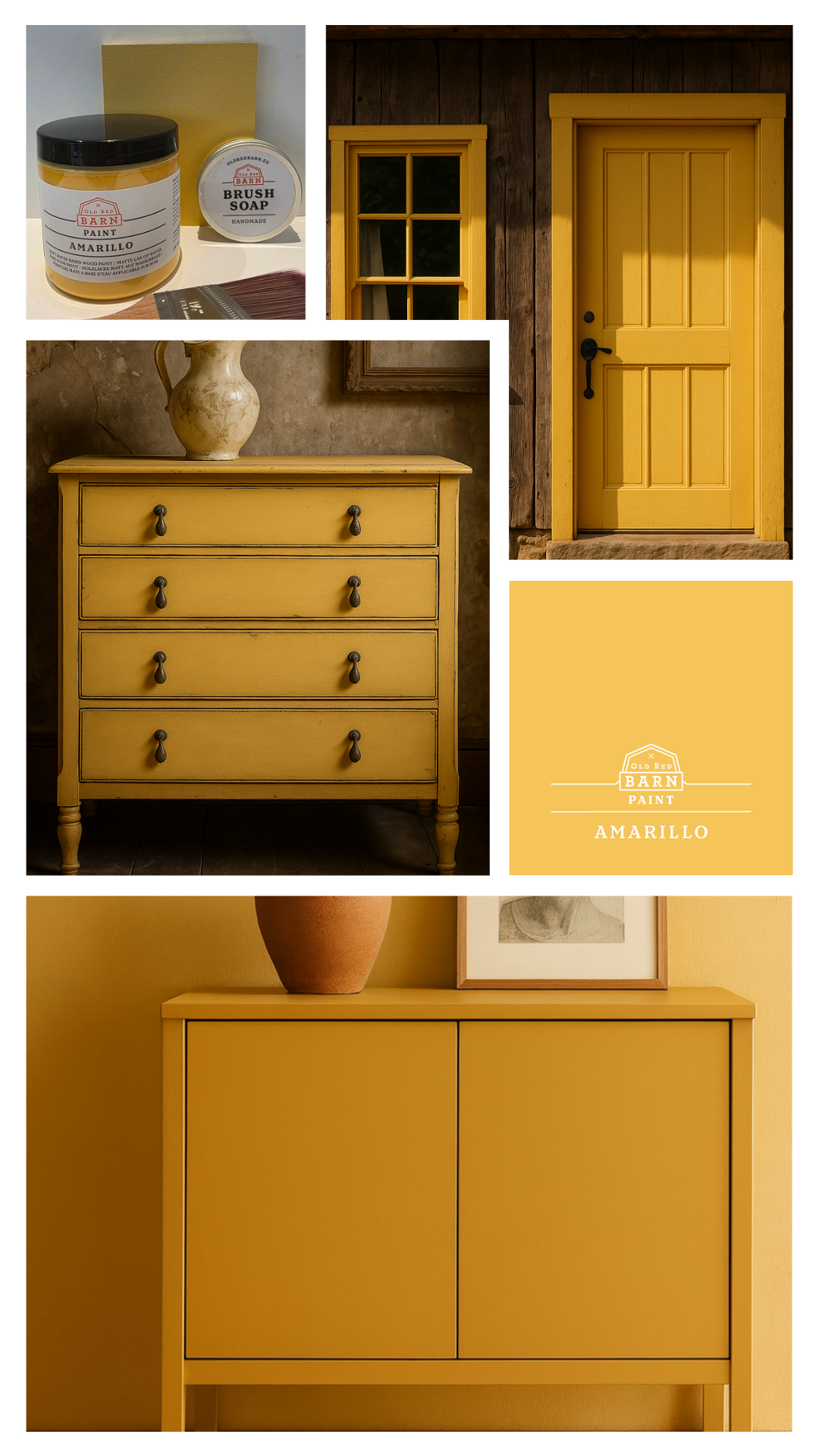 Old Red Barn - PAINT Old Red Barn - PAINT - Amarillo - 75ml