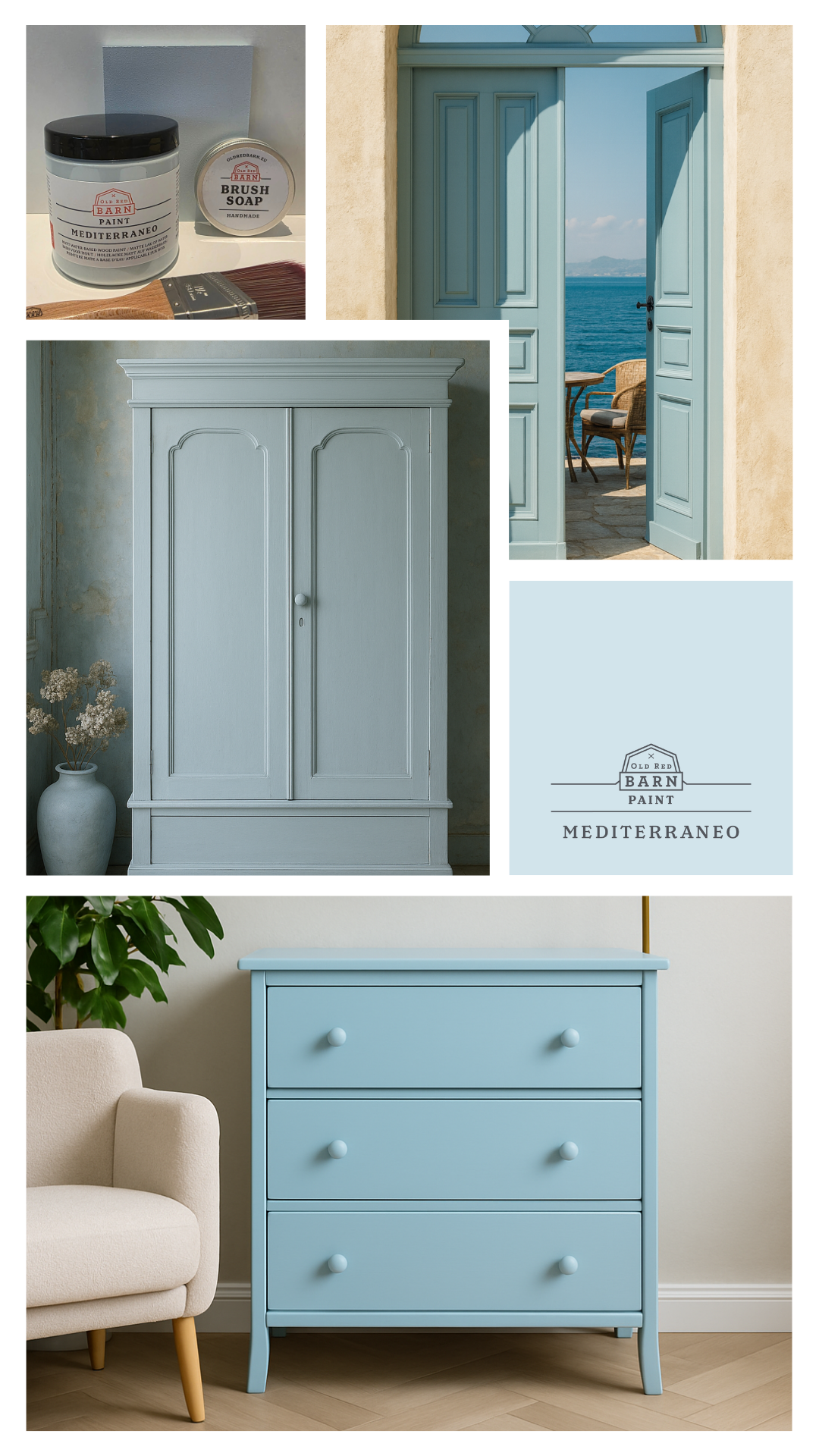 Old Red Barn - PAINT Old Red Barn - PAINT - Mediterraneo - 500ml