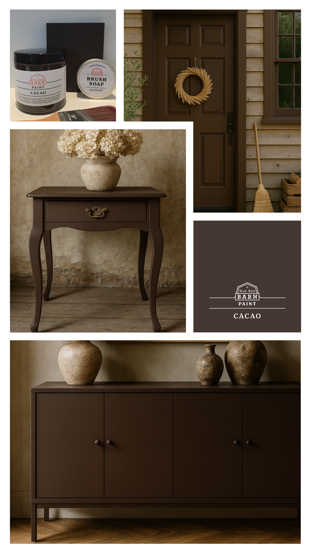 Old Red Barn - PAINT Old Red Barn - PAINT - Cacao - 75ml