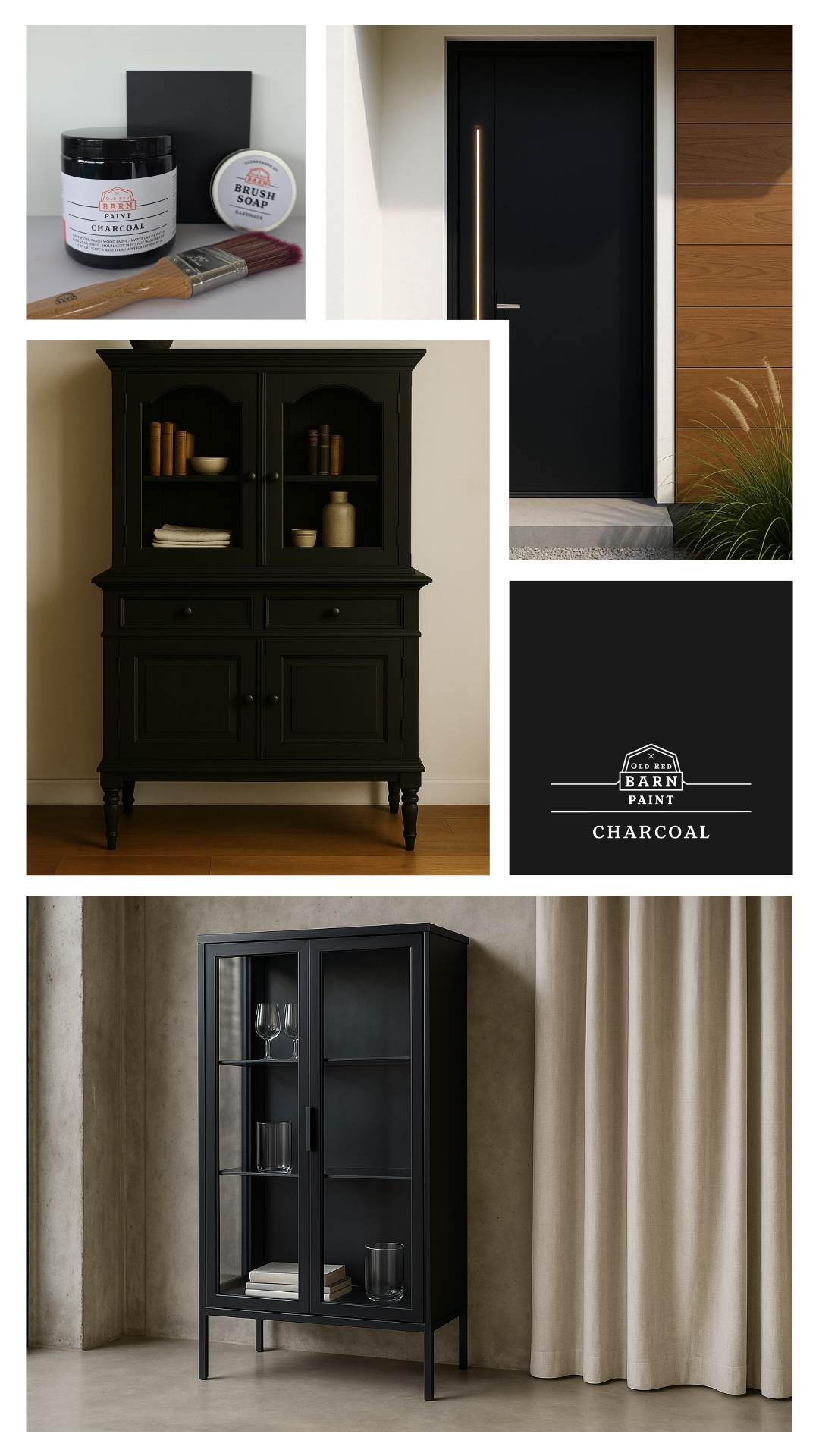 Old Red Barn - PAINT Old Red Barn - PAINT - Charcoal - 500ml