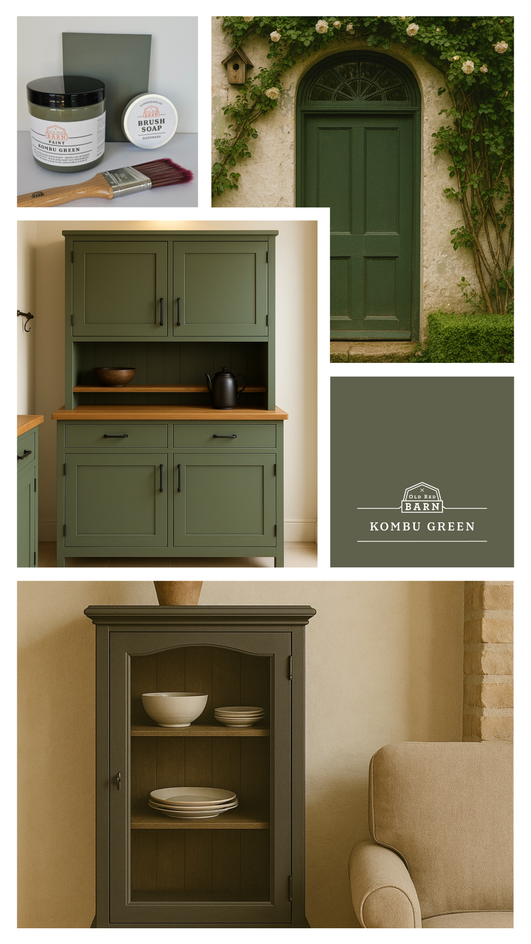 Old Red Barn - PAINT Old Red Barn - PAINT - Kombu Green - 75ml