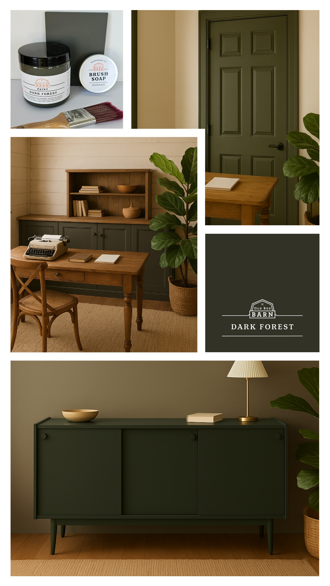 Old Red Barn - PAINT Old Red Barn - PAINT - Dark Forest - 75ml