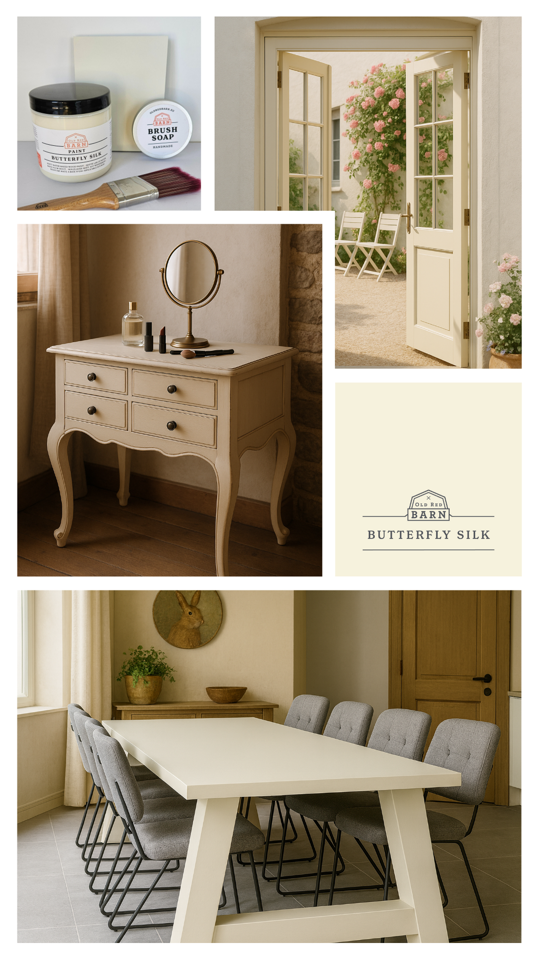 Old Red Barn - PAINT Old Red Barn - PAINT - Butterfly Silk - 75ml