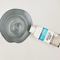 Polyvine Polyvine - Metallic Paint - PEWTER/TIN - 100ml