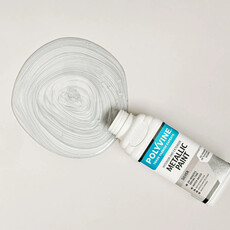Polyvine Polyvine - Metallic Paint - SILVER - 100ml