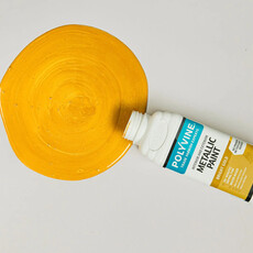 Polyvine Polyvine - Metallic Paint - BRIGHT GOLD - 100ml