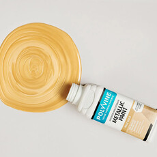 Polyvine Polyvine - Metallic Paint - PALE GOLD - 100ml